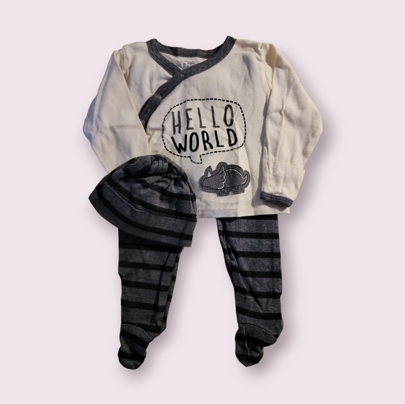 💥 3 for 25 💥 Gerber Organics Matching Set - Picture 1 of 1